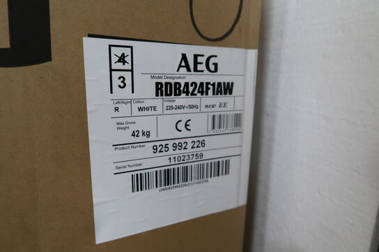 Køle/fryseskab AEG RDB424F1AW (ubrugt i original emballage)
