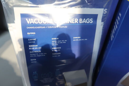 8 pakker støvsugerposer