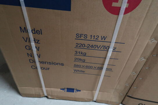 Fryseskab SCANDOMESTIC SFS 112 W (ubrugt i original emballage)