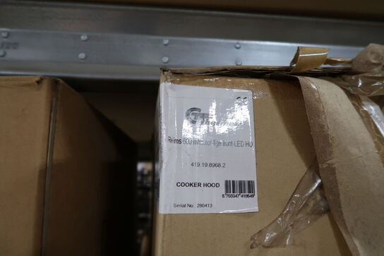 Emhætte THERMEX Reims 600 m/motor-lige front-LED HO (ubrugt i original emballage)