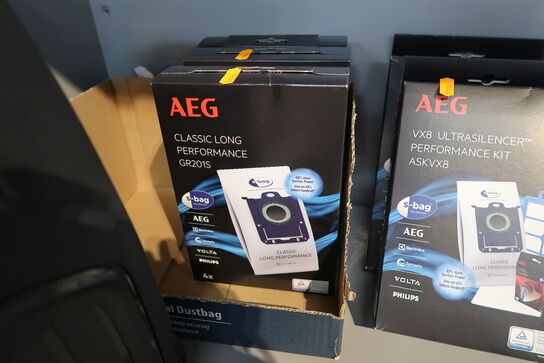 5 pakker støvsugerposer AEG Classic Long Performance GR201S