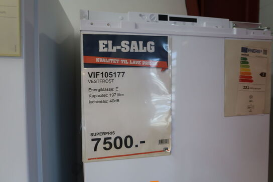 Fryseskab VESTFROST VIF105177
