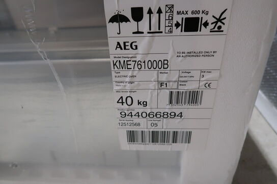 Kombiovn AEG KME761000B (ubrugt i original emballage)