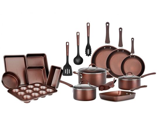 Kæmpe køkkensæt, 20 dele.