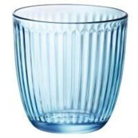 12 stk. Vandglas Line Acqua blå 29 cl