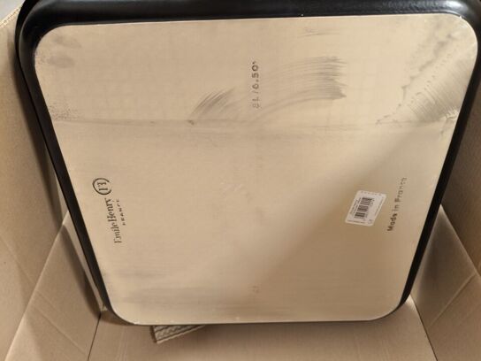 Fad sort B420 x D420 x H65 mm 6,5 ltr Emile Henry