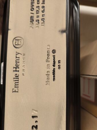 2 ovnfaste fade EMILE HENRY