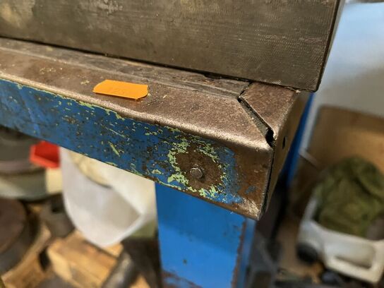 Arbejdsbord med reol (løs)