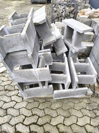 Blandet parti med sten