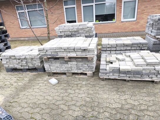 6 paller med belægningssten