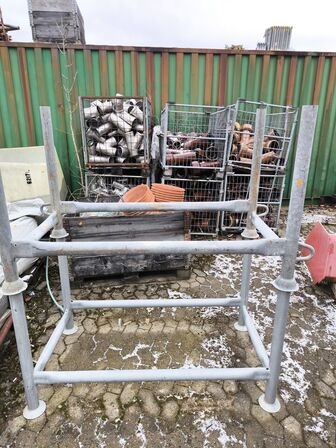 Blandet lot m. Stålbur, rørfittings mm.