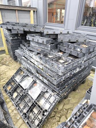 Parti med plastpaller HAUCON