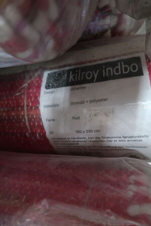 Gulvtæppe KILROY INDBO JOHANNE Rød 160 x 230