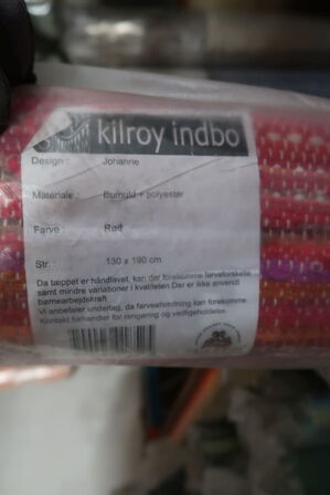 Gulvtæppe KILROY INDBO JOHANNE Rød 130 x 190