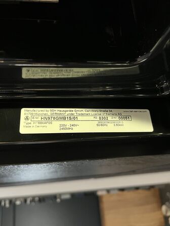 Ovn SIEMENS HT6B6AF0S