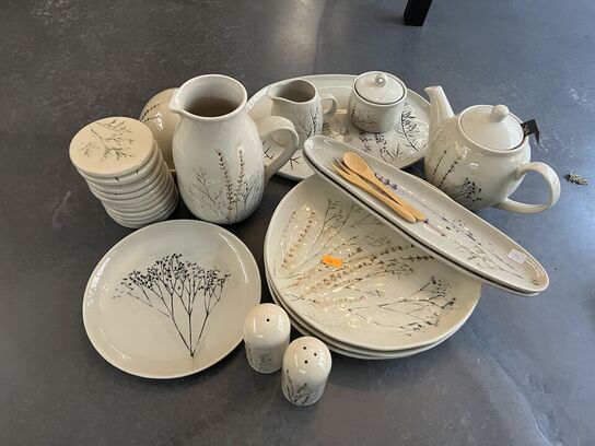 Tallerkner, fade, kander m.v. 