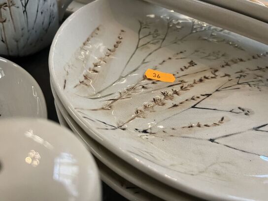 Tallerkner, fade, kander m.v. 