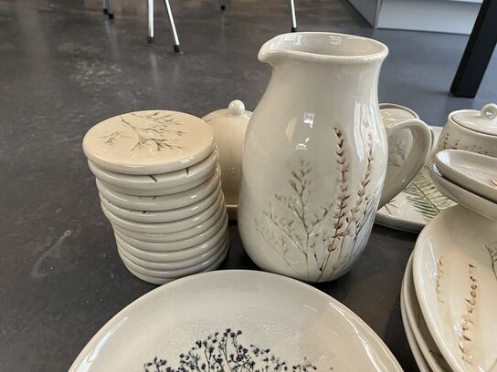 Tallerkner, fade, kander m.v. 