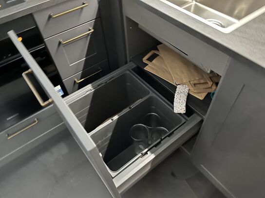 Køkken uden hårdehvidevarer HÄCKER