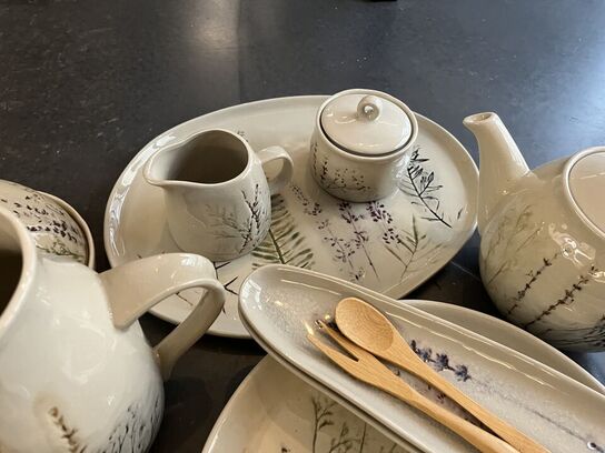 Tallerkner, fade, kander m.v. 