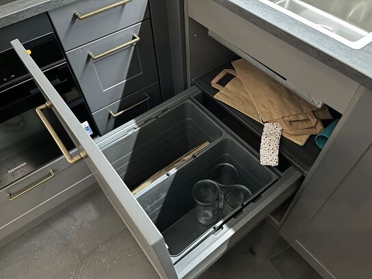 Køkken uden hårdehvidevarer HÄCKER