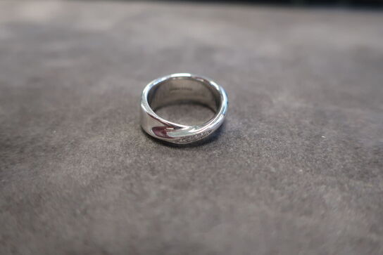 Simply Sparkle Twist Ring Str. K