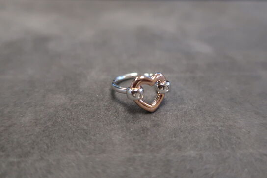 Just Add Love Bonded Heart Rings - Rose str. P