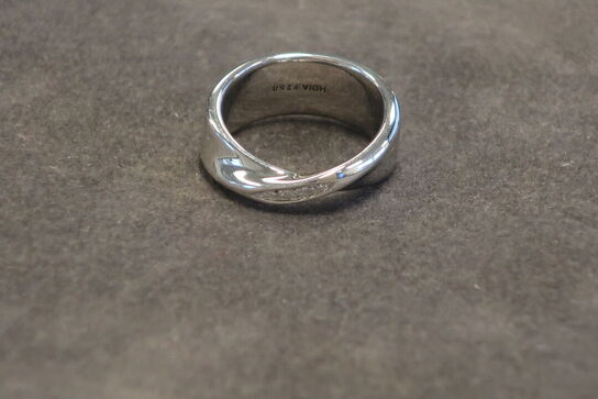 Simply Sparkle Twist Ring Str. M