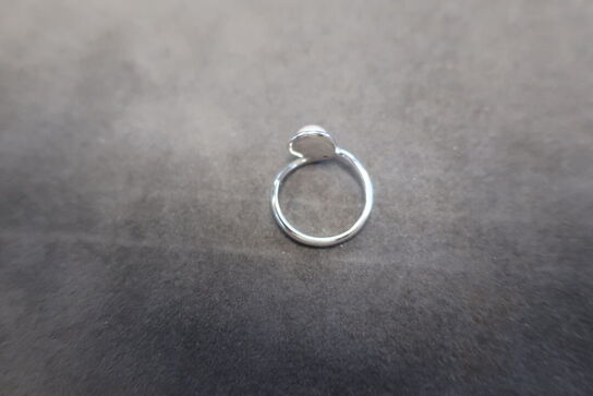 Pearls Swirl Ring w Rose Pearl Str. O