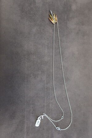 Icicle  Pendant Rose and Yellow XX