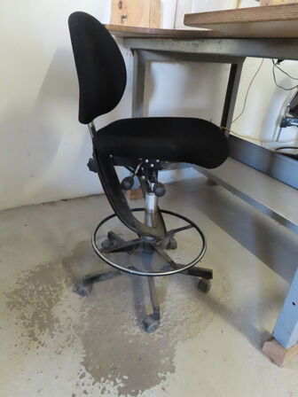 Arbejdsplads med indhold