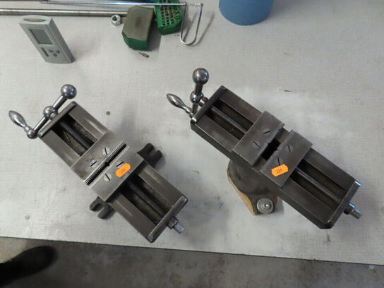 2 stk. maskinskruestikke