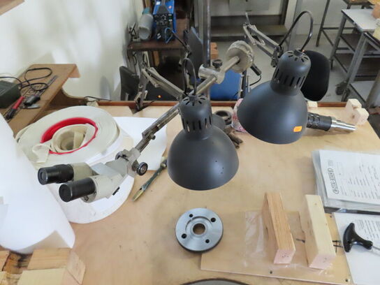 Arbejdsplads med indhold