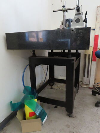 Kalibreringsbord med centreringstester