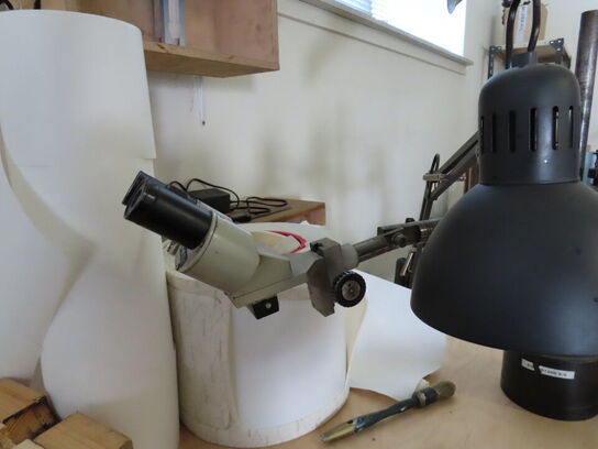 Arbejdsplads med indhold