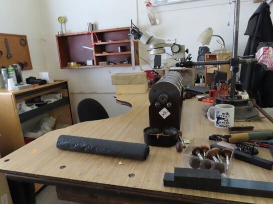 Arbejdsplads med indhold