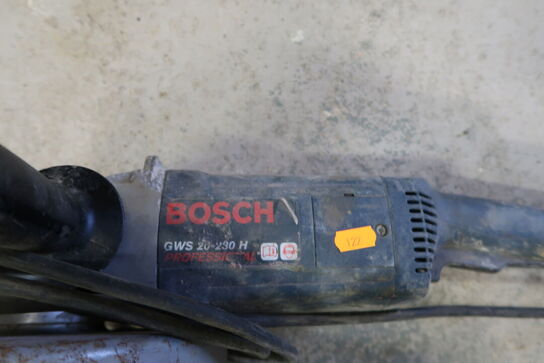 2 stk. vinkelslibere BOSCH, MAKITA