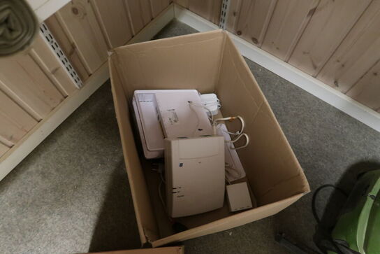 Div. Pistolskum WÜRTH, affaldssække m.m.