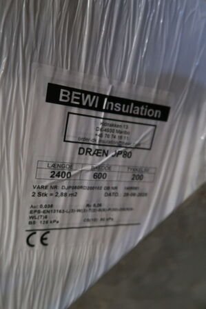 Div. Drænplader BEWI DRÆN JP80