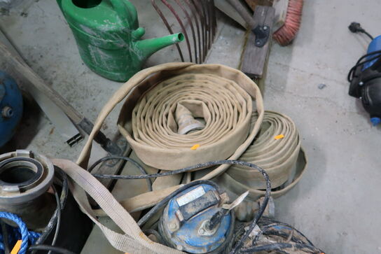 3 stk. dykpumper bl.a. TSURUMI PUMP RS2.4S, HS3.75S med slange