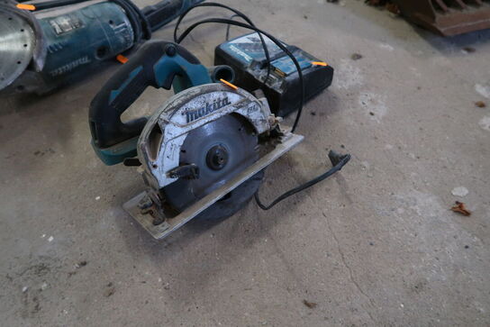 Akku rundsav MAKITA DHS660 med lader