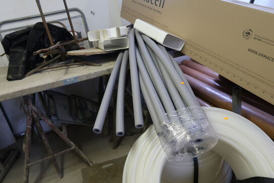 Div. Rør, rørisolering, kloakrør m.m.