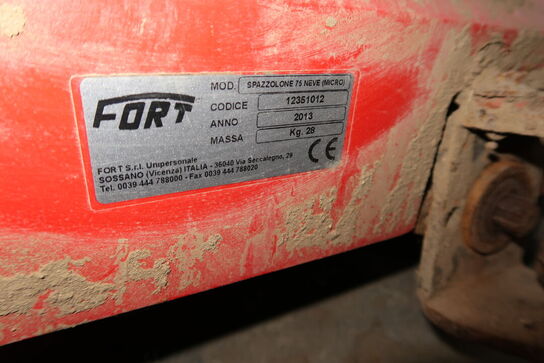 Fejemaskine FORT SPAZZOLONE 75 NEVE (MICRO)