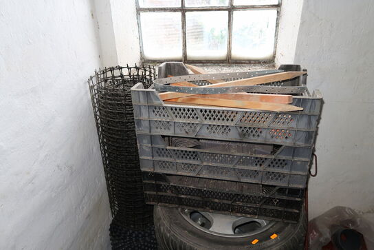 4 stk. alufælge med dæk m.m.