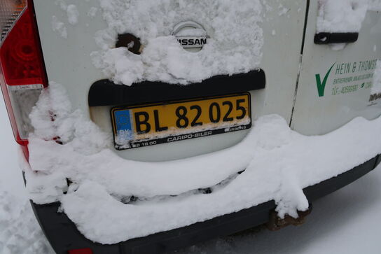 Varebil NISSAN Nv400 2.3 Dci 145 Euro6 Kassevogn