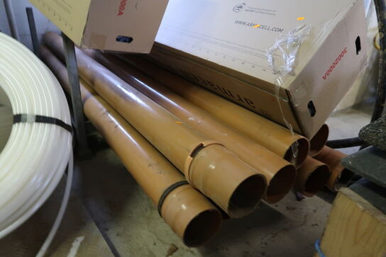 Div. Rør, rørisolering, kloakrør m.m.