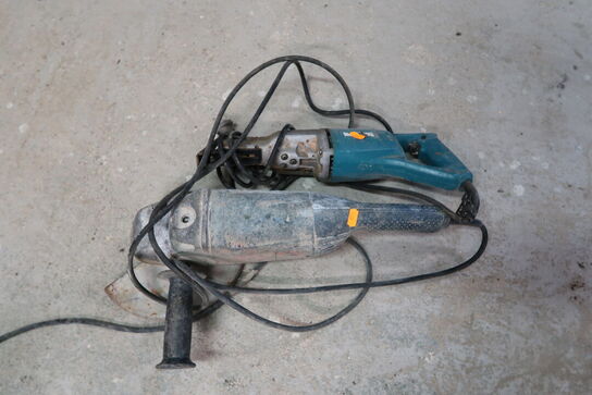 2 stk. håndværktøj MAKITA, BOSCH