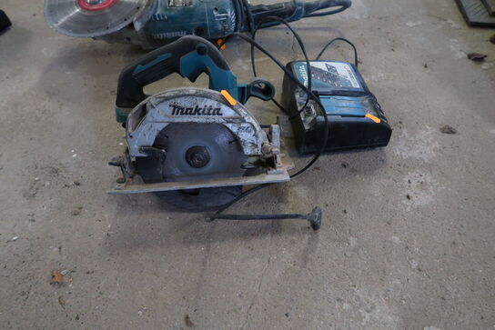 Akku rundsav MAKITA DHS660 med lader