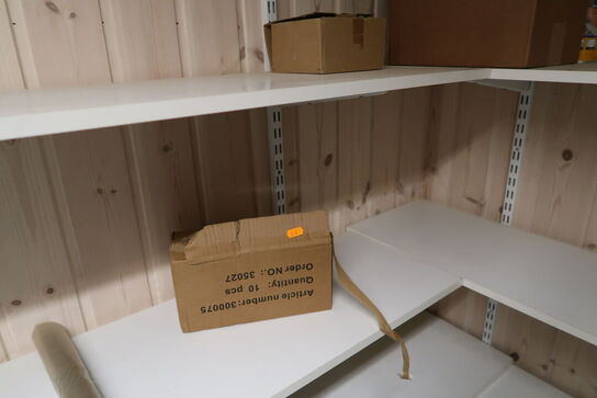 Div. Pistolskum WÜRTH, affaldssække m.m.