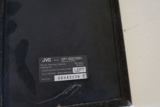 2 stk. højtalere JVC SP-S20BK